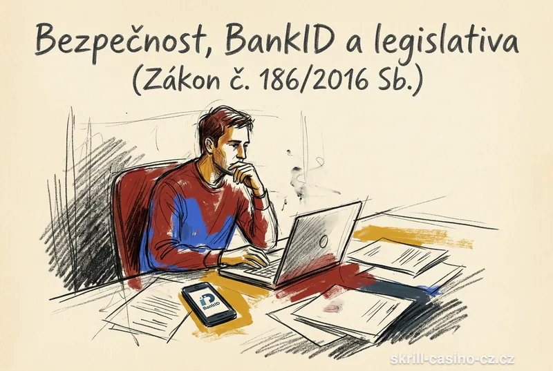 Bezpečnost, BankID a legislativa (Zákon č. 186/2016 Sb.)